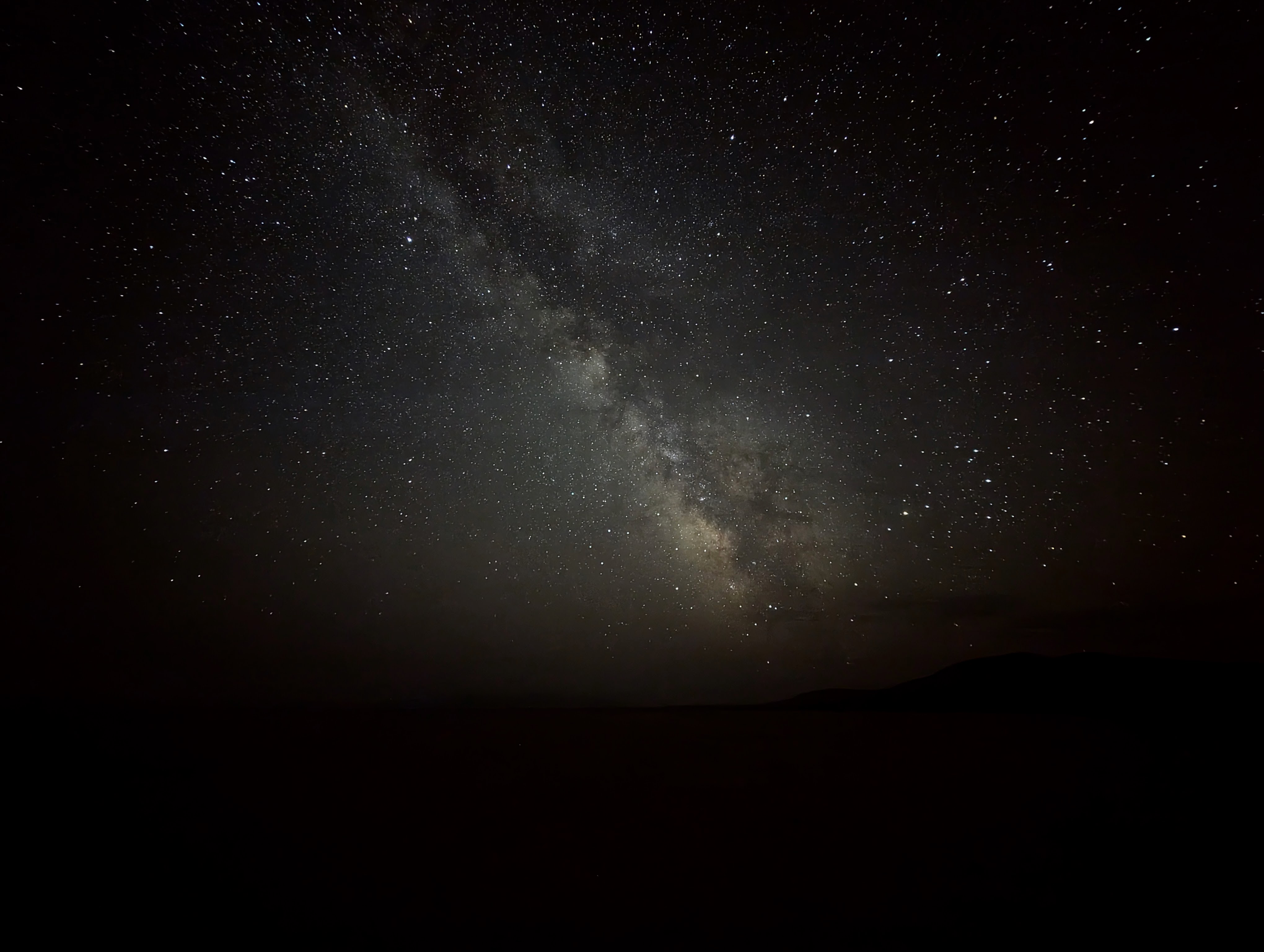 Milky Way reflected on the Alvord playa